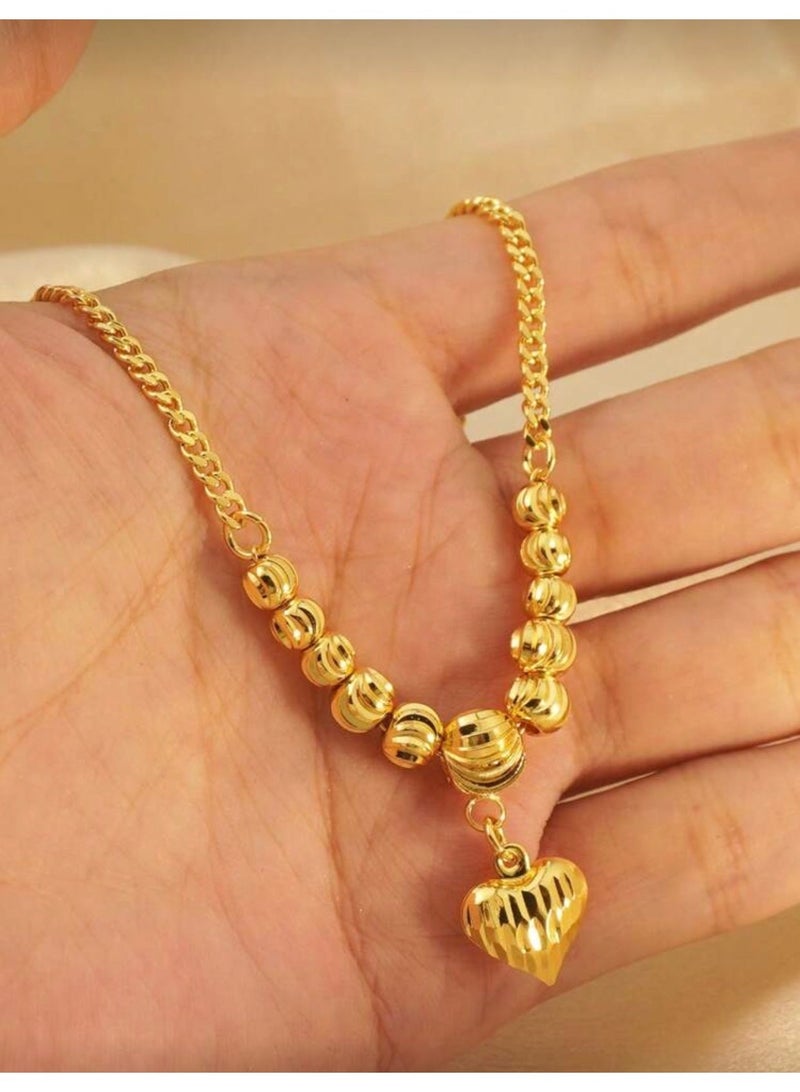 GOLDMAX 21k Gold Plated Necklace For Women - Image 2